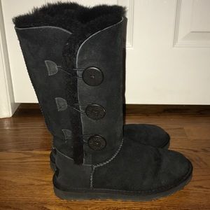 Tall Black Uggs